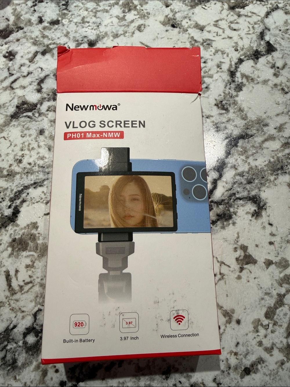 Newmowa Vlog Screen PH01 Max-NMW - Black